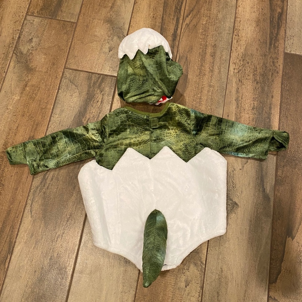 Baby Green Dinosaur Egg Halloween Costume - Pottery Barn - Picture 6 of 7
